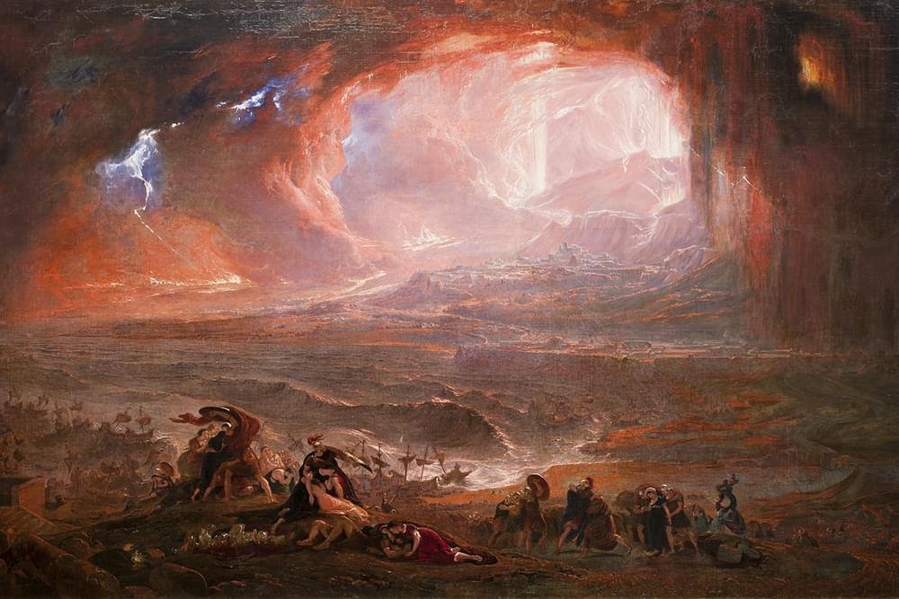 The destruction of Pompei