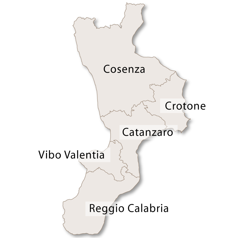 Calabria provinces